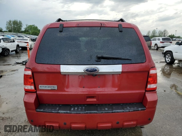 2010 Ford Escape Limited with VIN 1FMCU0E71AKB54080, listed as a Copart auction lot 55175795 with 246,064 mi miles and Salvage title. Bid and sale history available at DreamBid. Image 6.