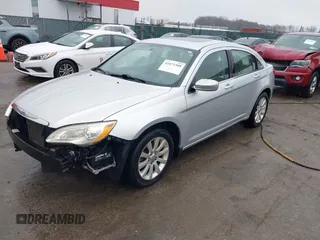 2011 Chrysler 200 Touring with VIN 1C3BC1FB8BN531262, listed as a IAAI auction lot 41673308 with 107,931 mi miles. Bid and sale history available at carsss.com. Image 2.