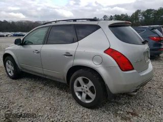2004 Nissan Murano SL with VIN JN8AZ08W14W329400, listed as a Copart auction lot 44596985 with 118,343 mi miles and Clean Title. Bid and sale history available at carsss.com. Image 2.