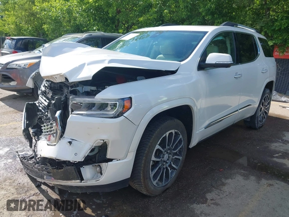 2020 GMC Acadia Denali with VIN 1GKKNXLSXLZ127603, listed as a IAAI auction lot 42313315 with 150,672 mi miles and . Bid and sale history available at DreamBid. Image 19.