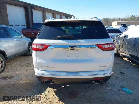 2020 Chevrolet Traverse Premier with VIN 1GNEVKKW4LJ283092, listed as a IAAI auction lot 41379468 with 42,340 mi miles. Bid and sale history available at carsss.com. Image 17.