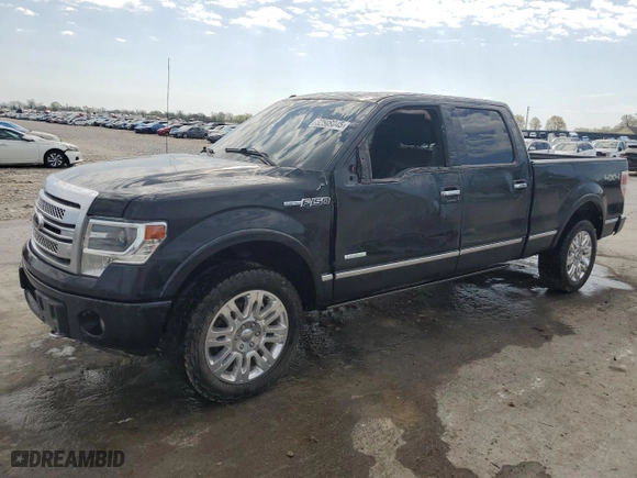 2014 Ford F-150 XL with VIN 1FTFW1ET2EFA29439, listed as a Copart auction lot 52508045 with 181,796 mi miles and Salvage Title. Bid and sale history available at carsss.com. Image 1.