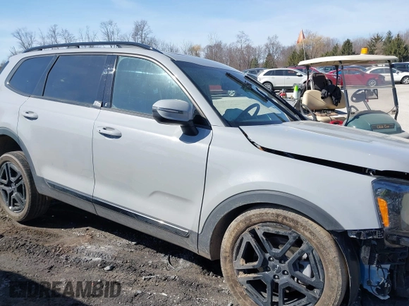 2024 Kia Telluride EX X-Line z VIN 5XYP3DGC1RG418796, wystawiony jako IAAI lot #41790576 z przebiegiem Nie podano mil oraz . Historia ofert i sprzedaży dostępna na DreamBid. Obrazek 13.