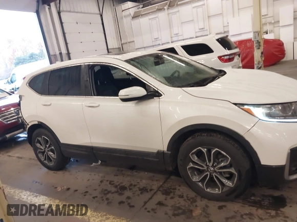 2020 Honda CR-V EX with VIN 5J6RW1H54LL006313, listed as a IAAI auction lot 41047075 with 73,030 mi miles. Bid and sale history available at carsss.com. Image 14.