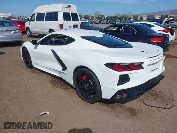 2023 Chevrolet Corvette 1LT with VIN 1G1YA2D42P5128495, listed as a IAAI auction lot 41719401 with 37,039 mi miles and . Bid and sale history available at DreamBid. Image 3.