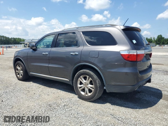 2013 Dodge Durango Crew with VIN 1C4SDJDT4DC696390, listed as a Copart auction lot 63608365 with 176,285 mi miles and Clean title. Bid and sale history available at DreamBid. Image 2.
