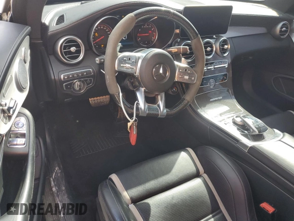 2020 Mercedes-Benz C 63 S AMG with VIN WDDWJ8HB1LF979739, listed as a Copart auction lot 47376075 with 73,271 mi miles and Salvage title. Bid and sale history available at DreamBid. Image 8.