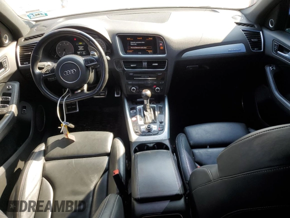 2015 Audi SQ5 Premium Plus with VIN WA1CGAFP6FA100619, listed as a Copart auction lot 68613894 with 100,620 mi miles and Salvage Title. Bid and sale history available at carsss.com. Image 8.