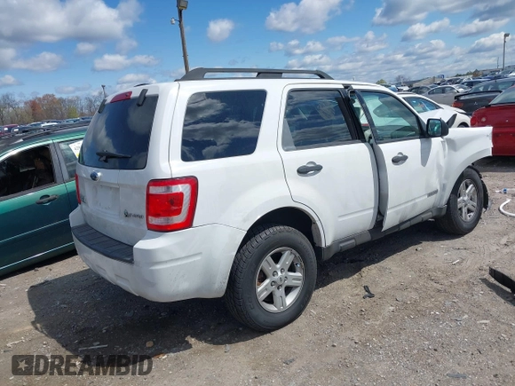 2008 Ford Escape Hybrid with VIN 1FMCU59H48KC09874, listed as a IAAI auction lot 42040477 with 85,839 mi miles and . Bid and sale history available at DreamBid. Image 4.