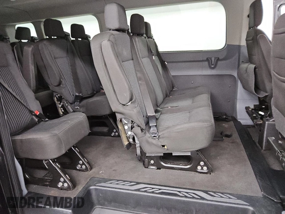 2019 Ford Transit Passenger XL with VIN 1FBZX2YG1KKA76533, listed as a Copart auction lot 45518715 with 144,273 mi miles and Clean Title. Bid and sale history available at carsss.com. Image 11.