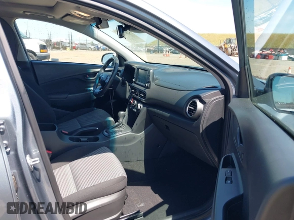 2019 Hyundai Kona SEL with VIN KM8K62AA9KU282916, listed as a IAAI auction lot 42086109 with 59,288 mi miles. Bid and sale history available at carsss.com. Image 5.