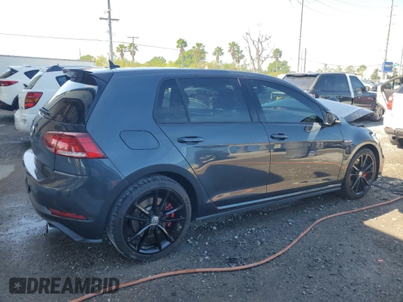 2021 Volkswagen Golf GTI S with VIN 3VW6T7AU1MM007048, listed as a Copart auction lot 50155205 with 29,627 mi miles and Non Repairable. Bid and sale history available at carsss.com. Image 3.