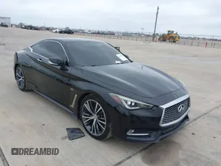 2018 Infiniti Q60 Luxe with VIN JN1EV7EK7JM342648, listed as a IAAI auction lot 41931943 with 102,290 mi miles and . Bid and sale history available at carsss.com. Image 1.