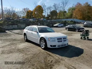 2008 Dodge Magnum SXT with VIN 2D4GZ37V38H206673, listed as a Copart auction lot 78195354 with 51,445 mi miles and Salvage Title. Bid and sale history available at DreamBid. Image 10.