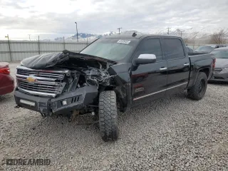 2014 Chevrolet Silverado 1500 High Country with VIN 3GCUKTEC5EG488185, listed as a Copart auction lot 89309455 with 0 mi miles and Salvage Title. Bid and sale history available at carsss.com. Image 1.
