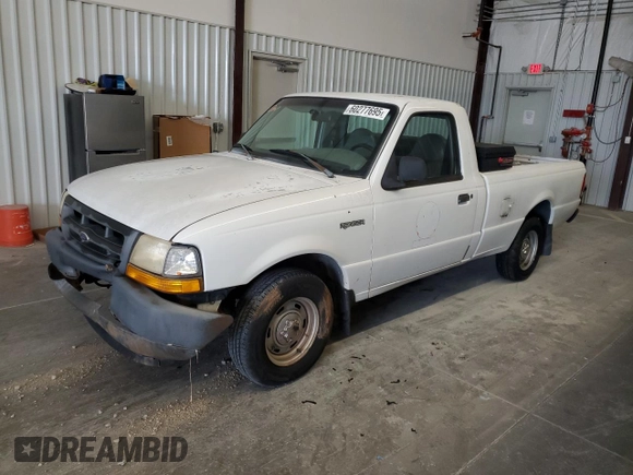 1998 Ford Ranger XL with VIN 1FTYR10U8WUB87359, listed as a Copart auction lot 60277695 with 117,804 mi miles and Salvage title. Bid and sale history available at DreamBid. Image 1.