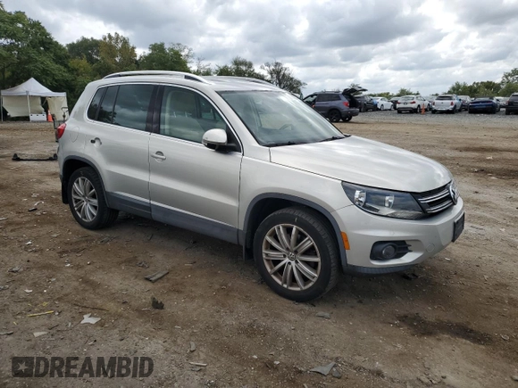 2013 Volkswagen Tiguan SE z VIN WVGBV7AX0DW539618, wystawiony jako Copart lot #71529804 z przebiegiem 148 362 mil mil oraz Szkoda całkowita • Salvage title. Historia ofert i sprzedaży dostępna na DreamBid. Obrazek 4.