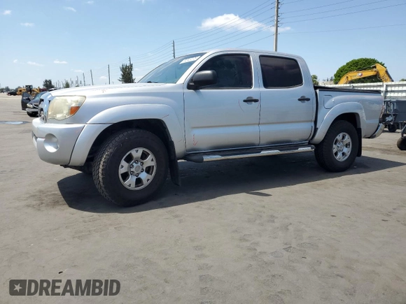 2010 Toyota Tacoma PreRunner with VIN 5TEJU4GN1AZ702394, listed as a Copart auction lot 54943375 with 117,625 mi miles and Salvage Title. Bid and sale history available at DreamBid. Image 1.