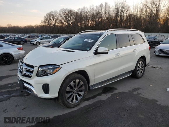 2018 Mercedes-Benz GLS 450 with VIN 4JGDF6EE3JB099874, listed as a Copart auction lot 79531903 with 75,863 mi miles and . Bid and sale history available at DreamBid. Image 1.