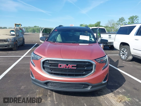 2021 GMC Terrain SLE with VIN 3GKALMEV0ML307124, listed as a IAAI auction lot 42049275 with 88,924 mi miles and . Bid and sale history available at carsss.com. Image 12.