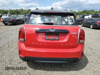 2020 MINI Countryman Cooper S with VIN WMZYX1C04L3L94122, listed as a Copart auction lot 68373054 with 52,160 mi miles and Salvage Title. Bid and sale history available at carsss.com. Image 6.