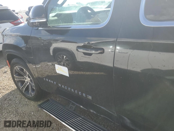 2023 Jeep Grand Wagoneer with VIN 1C4SJVEJ2PS510675, listed as a Copart auction lot 74098604 with Not provided miles and Non repairable. Bid and sale history available at DreamBid. Image 13.