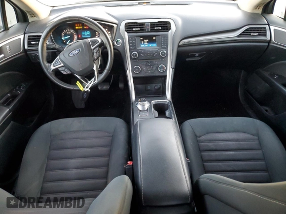 2017 Ford Fusion S with VIN 3FA6P0G77HR322340, listed as a Copart auction lot 54619825 with 125,496 mi miles and Clean Title. Bid and sale history available at carsss.com. Image 8.