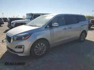 2021 Kia Sedona LX with VIN KNDMB5C19M6669111, listed as a Copart auction lot 53161135 with 132,492 mi miles and Salvage Title. Bid and sale history available at carsss.com. Image 1.