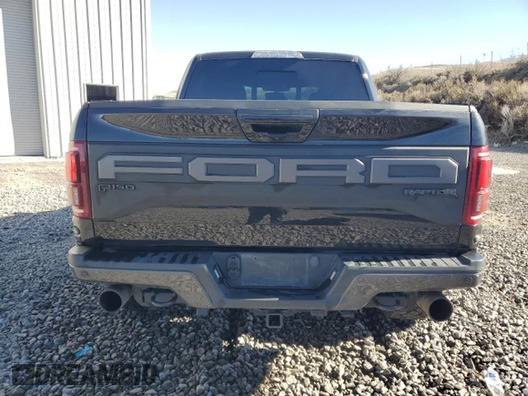 2020 Ford F-150 Raptor with VIN 1FTFW1RG0LFA72722, listed as a Copart auction lot 50240675 with 87,291 mi miles and Salvage Title. Bid and sale history available at carsss.com. Image 6.