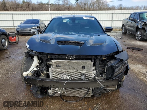 2019 Dodge Charger SRT Hellcat with VIN 2C3CDXL94KH602942, listed as a Copart auction lot 42246505 with Not Provided miles and Salvage Title. Bid and sale history available at DreamBid. Image 5.