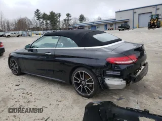 2020 Mercedes-Benz C 300 with VIN W1KWK8DB7LF998007, listed as a Copart auction lot 47938565 with 41,375 mi miles and Salvage Title. Bid and sale history available at DreamBid. Image 2.