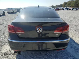 2014 Volkswagen CC R-Line with VIN WVWBN7AN4EE534688, listed as a Copart auction lot 75912314 with 105,398 mi miles and Salvage Title. Bid and sale history available at carsss.com. Image 6.