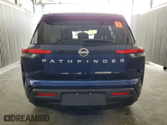 2025 Nissan Pathfinder SV with VIN 5N1DR3BAXSC203358, listed as a Copart auction lot 65569345 with 22,134 mi miles and Clean title. Bid and sale history available at DreamBid. Image 6.