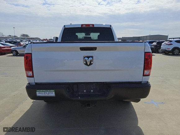2021 Ram 1500 Classic Tradesman with VIN 1C6RR6FT5MS533920, listed as a Copart auction lot 49190155 with 102,787 mi miles and Salvage Title. Bid and sale history available at carsss.com. Image 6.