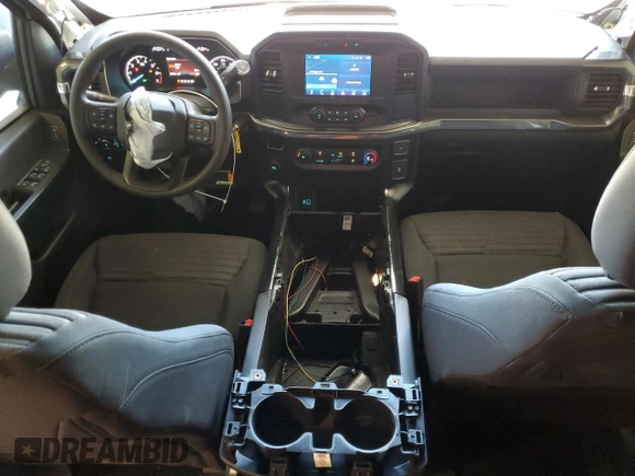 2023 Ford F-150 XL with VIN 1FTEW1CP2PKD69265, listed as a Copart auction lot 44341405 with 15,368 mi miles and Salvage Title. Bid and sale history available at DreamBid. Image 8.