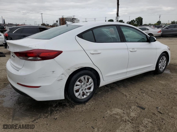 2018 Hyundai Elantra SE with VIN 5NPD74LF6JH383239, listed as a Copart auction lot 53525205 with 103,036 mi miles and Salvage Title. Bid and sale history available at carsss.com. Image 3.