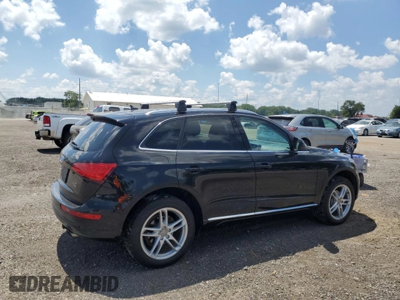 2014 Audi Q5 Premium Plus with VIN WA1LFAFP2EA114549, listed as a Copart auction lot 64859955 with 116,988 mi miles and Clean title. Bid and sale history available at DreamBid. Image 3.