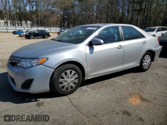2014 Toyota Camry L with VIN 4T4BF1FK4ER347547, listed as a Copart auction lot 50740635 with 195,330 mi miles and Salvage Title. Bid and sale history available at DreamBid. Image 1.