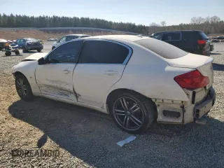 2015 Infiniti Q40 with VIN JN1CV6AR1FM651110, listed as a Copart auction lot 47437555 with 155,762 mi miles and Salvage Title. Bid and sale history available at carsss.com. Image 2.