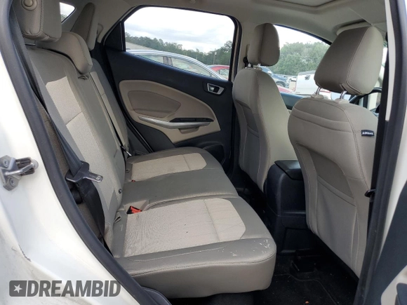 2018 Ford EcoSport SE z VIN MAJ3P1TE6JC196716, wystawiony jako Copart lot #55340705 z przebiegiem 56 963 mil mil oraz Szkoda całkowita • Salvage title. Historia ofert i sprzedaży dostępna na DreamBid. Obrazek 10.