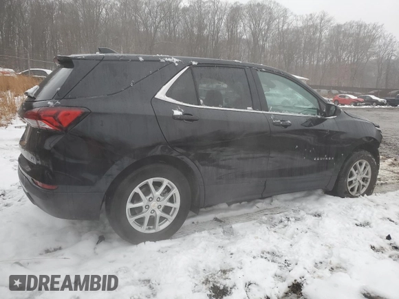 2024 Chevrolet Equinox LT with VIN 3GNAXKEG1RL113111, listed as a Copart auction lot 44694965 with 30,399 mi miles and Salvage Title. Bid and sale history available at DreamBid. Image 3.