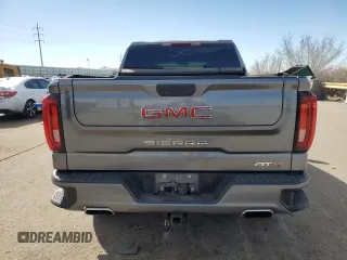 2021 GMC Sierra 1500 AT4 with VIN 3GTP9EED7MG427948, listed as a Copart auction lot 46108875 with 108,835 mi miles and Salvage Title. Bid and sale history available at carsss.com. Image 6.
