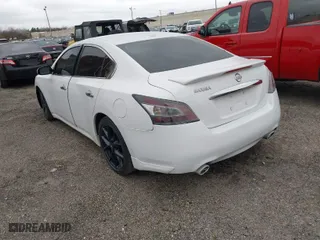 2014 Nissan Maxima 3.5 S with VIN 1N4AA5AP8EC437198, listed as a IAAI auction lot 41720946 with 157,920 mi miles. Bid and sale history available at carsss.com. Image 3.