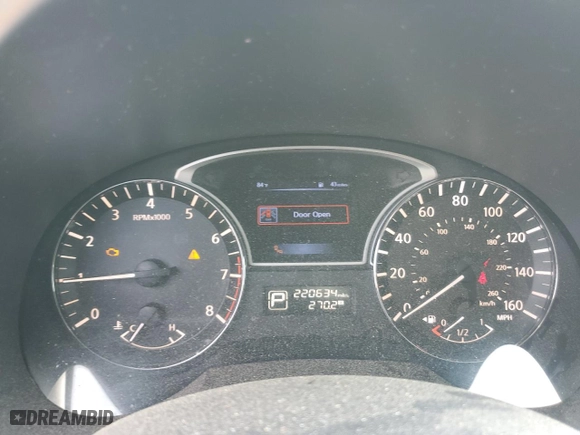 2015 Nissan Altima 2.5 SV with VIN 1N4AL3AP2FC143702, listed as a Copart auction lot 49917385 with 220,634 mi miles and Salvage Title. Bid and sale history available at carsss.com. Image 9.