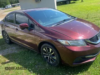 2015 Honda Civic EX with VIN 19XFB2F86FE004437, listed as a Copart auction lot 55885065 with 197,111 mi miles and Clean Title. Bid and sale history available at DreamBid. Image 1.