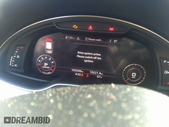 2019 Audi Q7 Premium Plus with VIN WA1LHAF70KD036101, listed as a IAAI auction lot 41211953 with 109,000 mi miles and . Bid and sale history available at DreamBid. Image 7.
