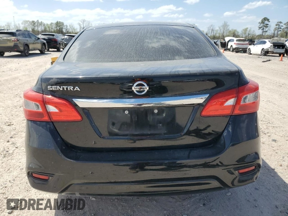 2018 Nissan Sentra S with VIN 3N1AB7APXJY346134, listed as a Copart auction lot 49551595 with 117,238 mi miles and Salvage Title. Bid and sale history available at carsss.com. Image 6.
