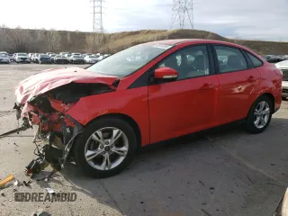 2014 Ford Focus SE with VIN 1FADP3F27EL169029, listed as a Copart auction lot 50814695 with 27,767 mi miles and Salvage Title. Bid and sale history available at carsss.com. Image 1.