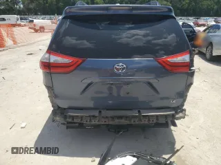 2015 Toyota Sienna LE AAS with VIN 5TDKK3DC2FS651385, listed as a Copart auction lot 62451275 with 166,610 mi miles and Salvage title. Bid and sale history available at DreamBid. Image 6.