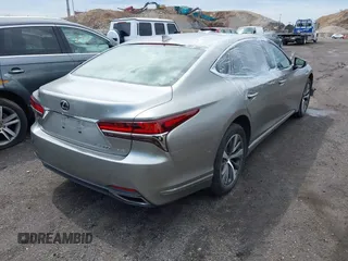 2018 Lexus LS with VIN JTHC51FFXJ5003586, listed as a IAAI auction lot 42009500 with 76,341 mi miles. Bid and sale history available at carsss.com. Image 4.